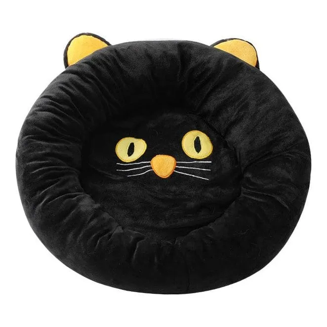 Black Cat Pet Round Nest