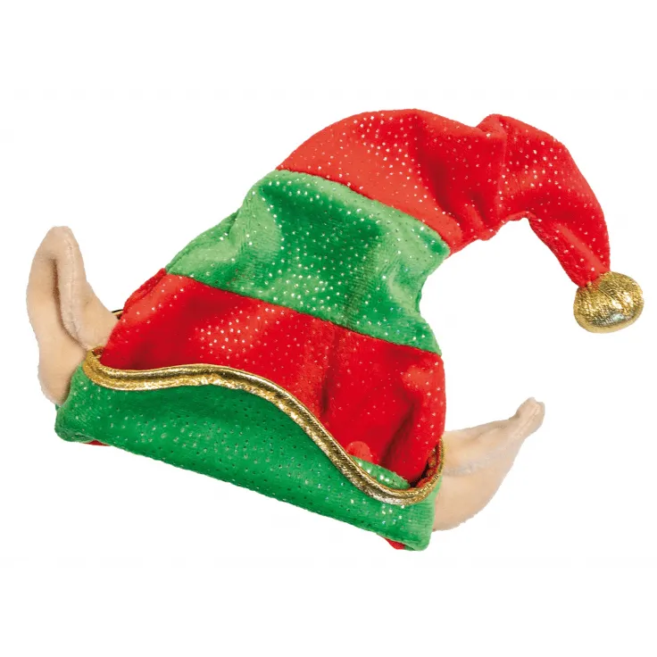 Bobby Christmas Hat Elf Ears -15 Cm