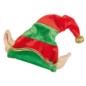 Bobby Christmas Hat Elf Ears -15 Cm