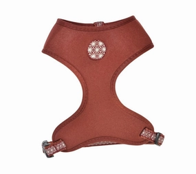 Bobby Asanoha T-Shirt Harness - Dark Red / Large
