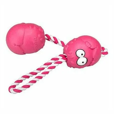 Bumpies (XL) With Rope Strawberry Hot XL - >27kg pink