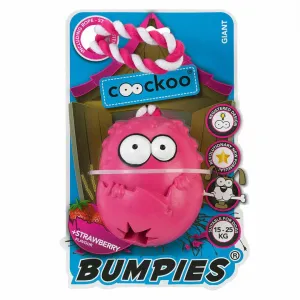 Bumpies (XL) With Rope Strawberry Hot XL - >27kg pink