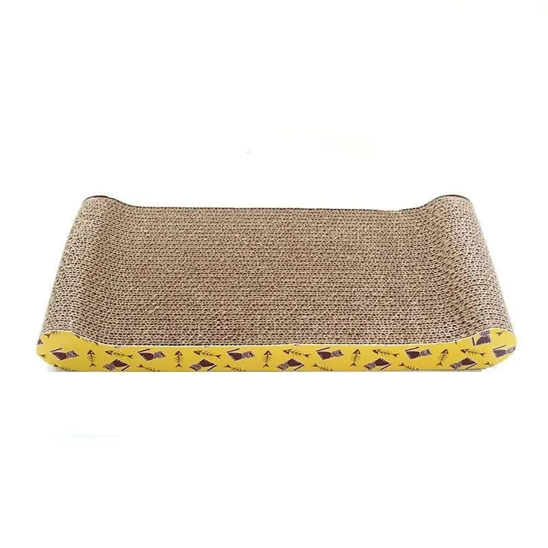 Cat Scratching Corrugated Board