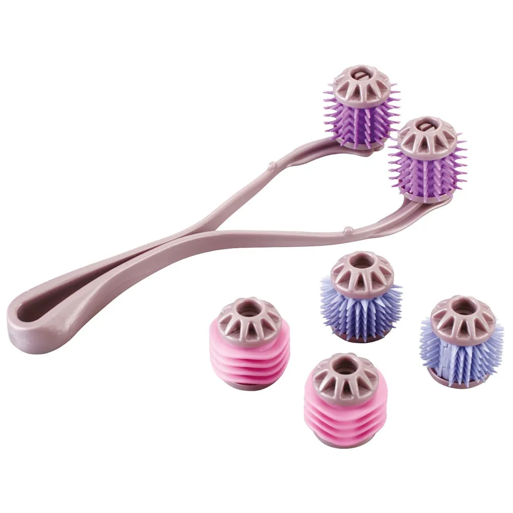 CattyMan 3-In-1 Massager With Interchangeable Rollers For Cats