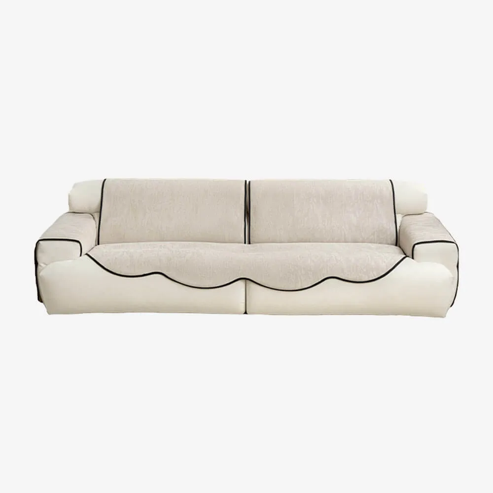 Chenille Jacquard Anti-Slip Elegant Texture Couch Cover
