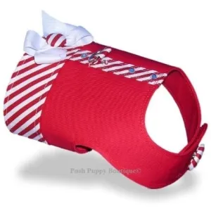 Christmas Peppermint Harness Vest