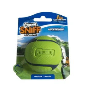 Chuckit! Sniff Fetch Ball Peanut Butter Medium 1pk