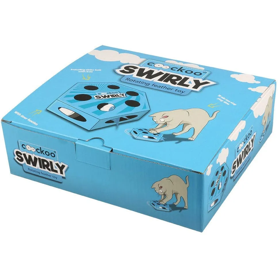 Coockoo Swirly 20,4x6,8x23cm blue