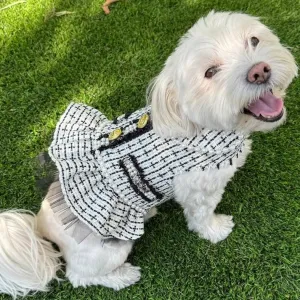 Country Club Black/White Tweed