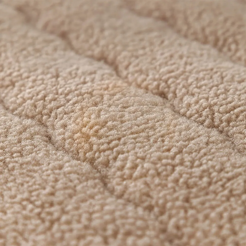 Creamy Soft Breathable Lambskin Couch Cover