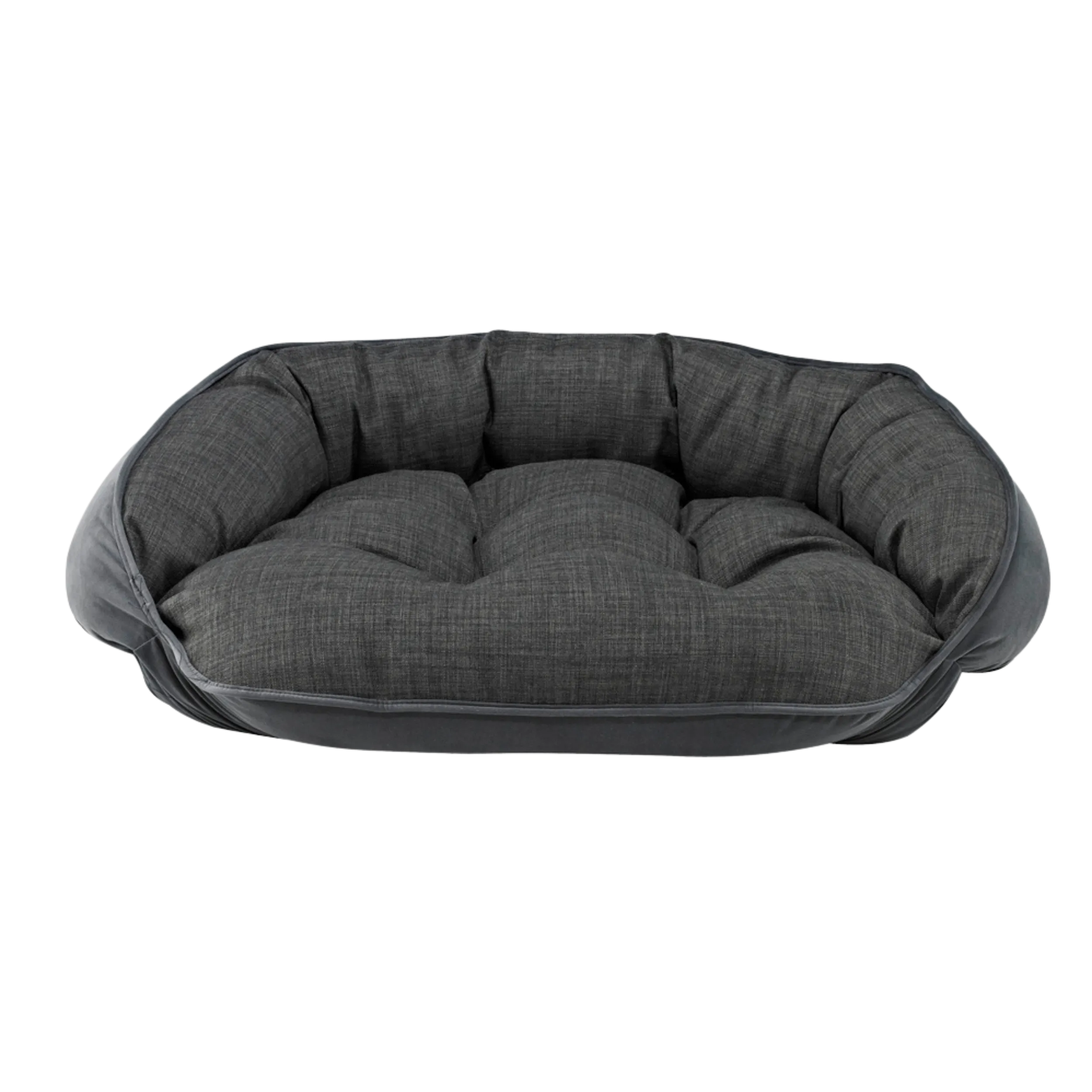 Crescent Bed | Storm Linen