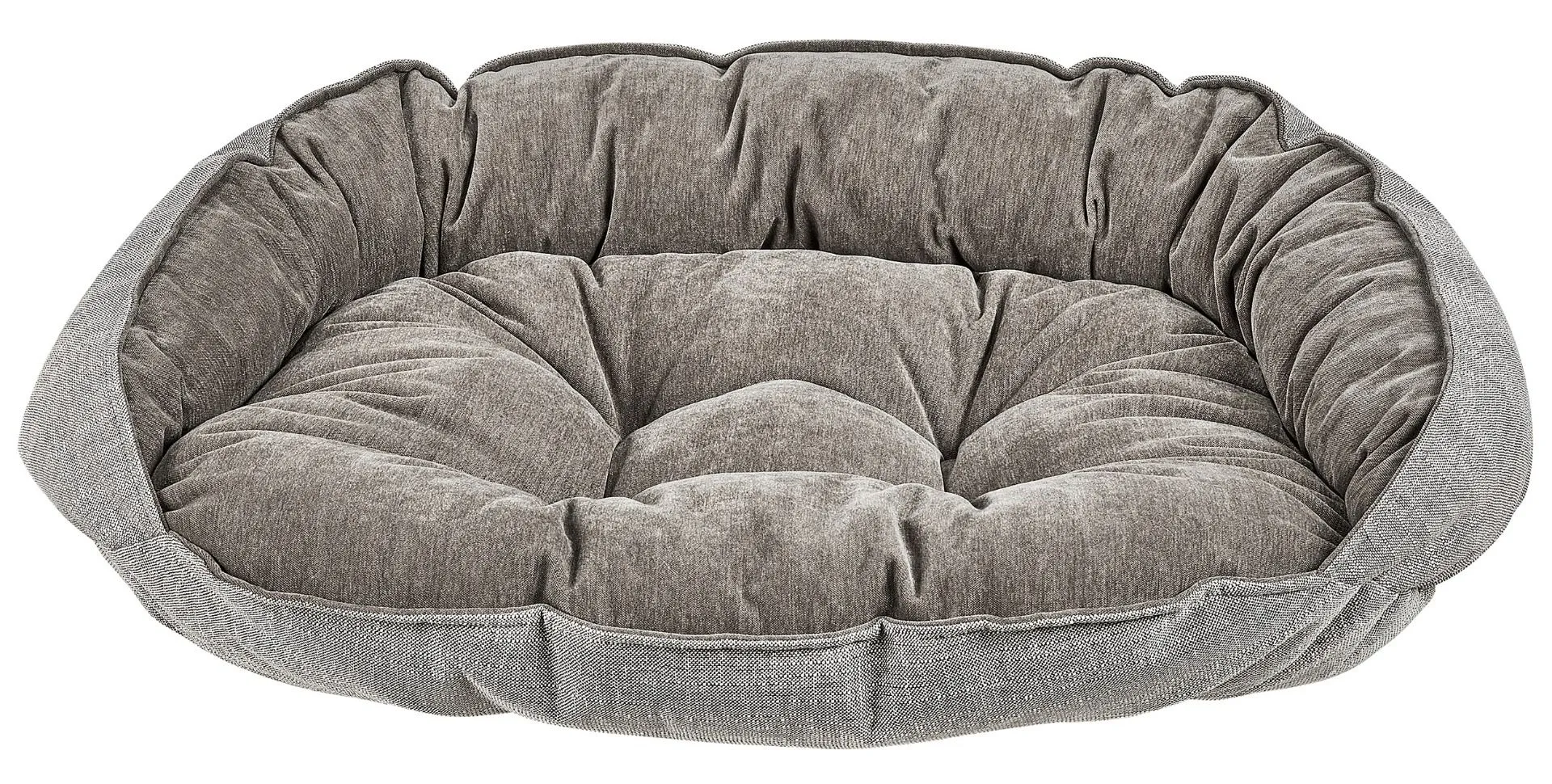 Crescent Bed | Truffle Linen