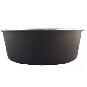 Delisio Design Stainless Steel Dog Bowl Black Large ($)($)