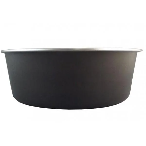 Delisio Design Stainless Steel Dog Bowl Black Large ($)($)