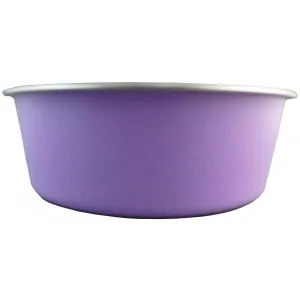 Delisio Design Stainless Steel Dog Bowl Purple Small ($)($)