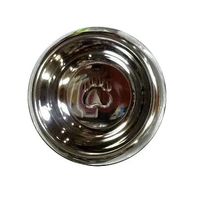 Dexpex Stainless Steel Belly Non-Tip Bowl with Paw Cut Out 24oz (DEX 1143)