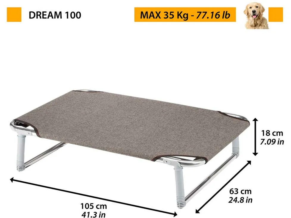 Dog Bed Dream 100 Grey