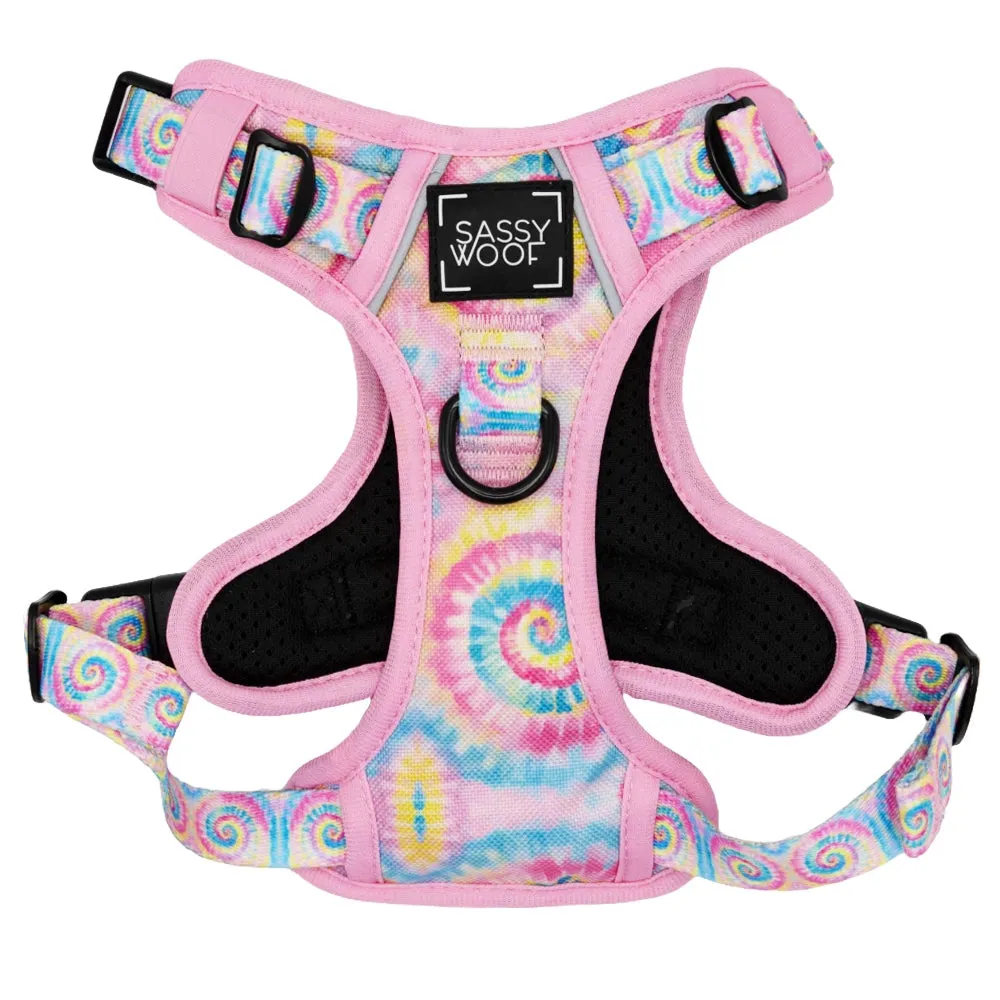 Dog Step-in Harness - Groovy Good Vibes