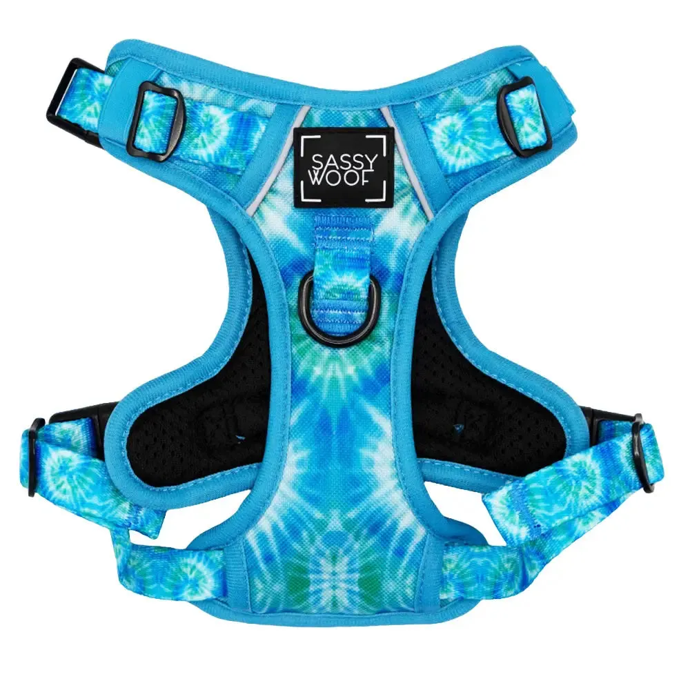 Dog Step-in Harness - Groovy Tropical Tides
