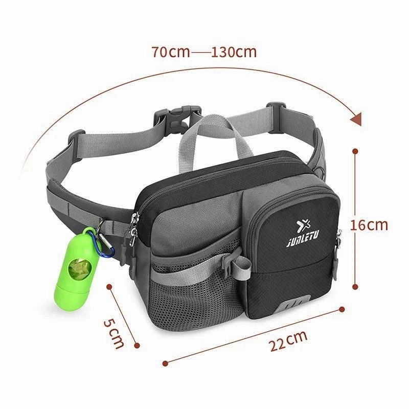 Dog Walking Belt & Lead - Hiking, Running Fully Adjustable