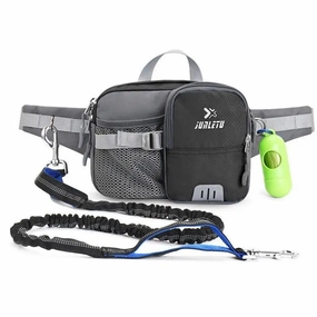 Dog Walking Belt & Lead - Hiking, Running Fully Adjustable