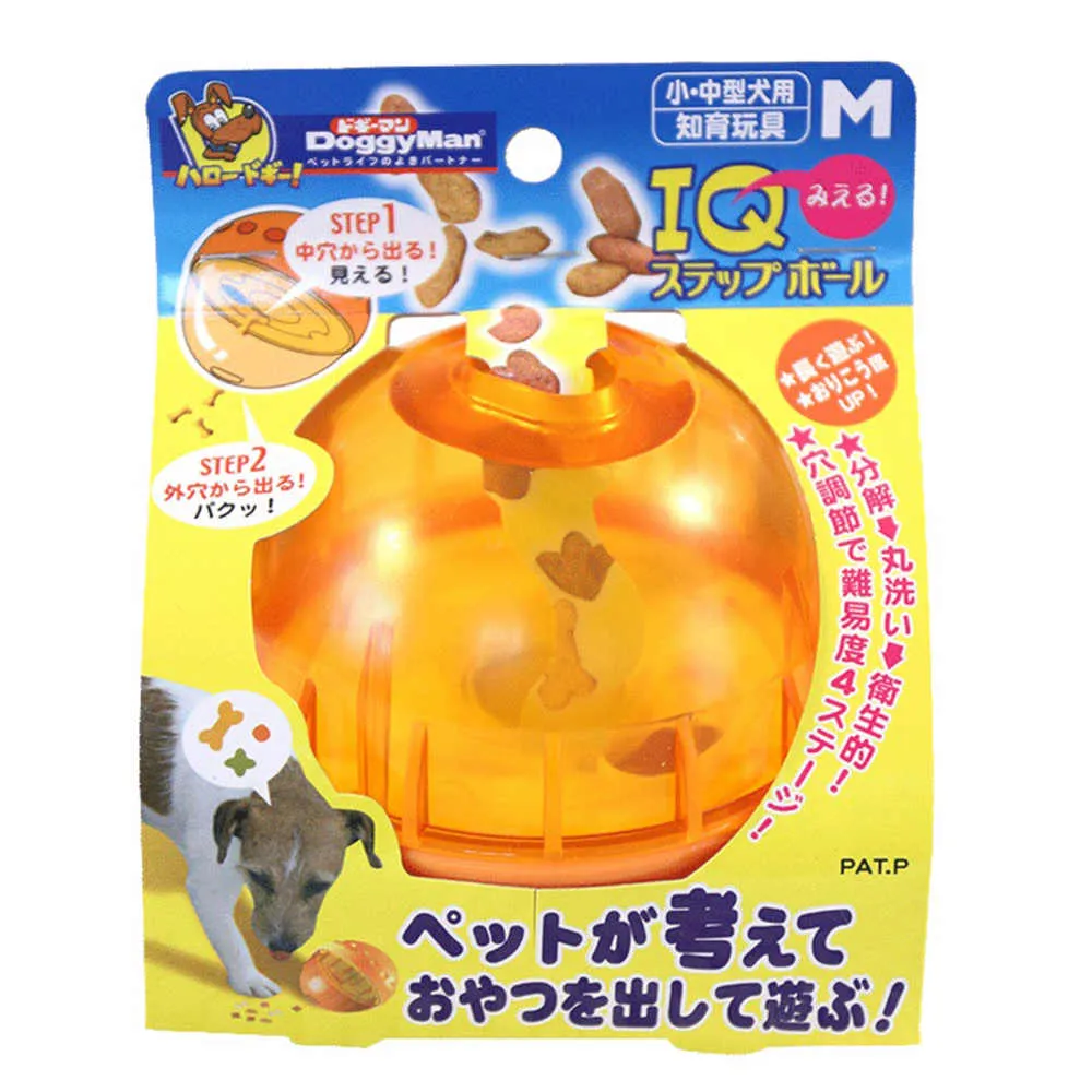 DoggyMan IQ Step Ball Dog Toy