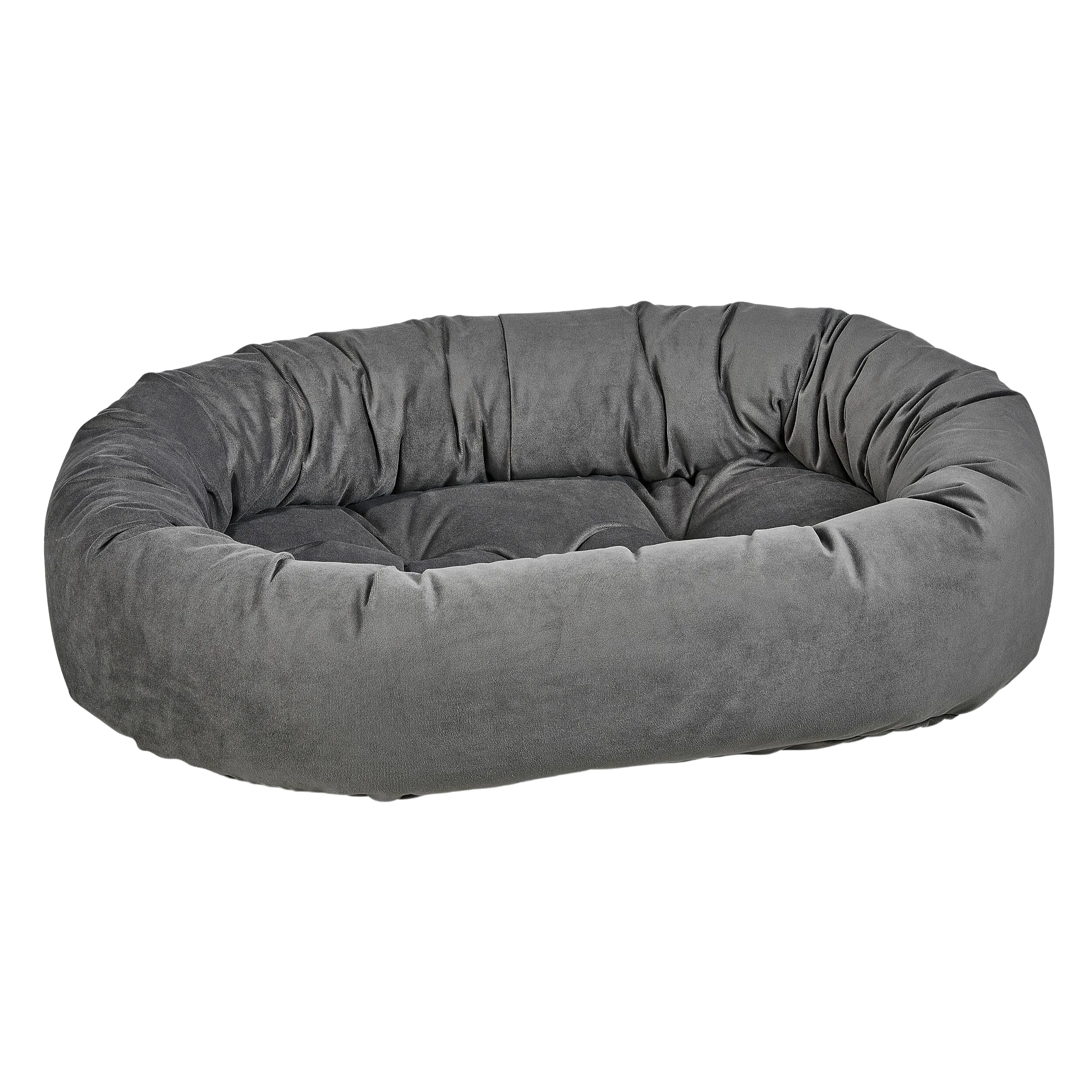 Donut Bed | Ash Microvelvet