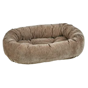 Donut Bed | Bark Washed Microvelvet