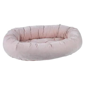 Donut Bed | Blush Washed Microvelvet