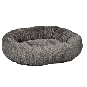 Donut Bed | Grey Owl Sheepskin Faux Fur