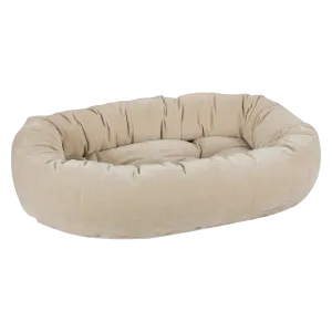 Donut Bed | Linen Washed Microvelvet