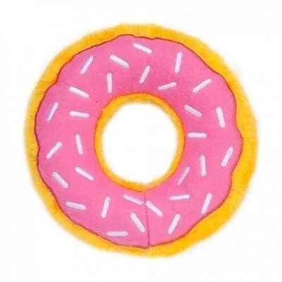 Donutz Strawberry Dog Toy