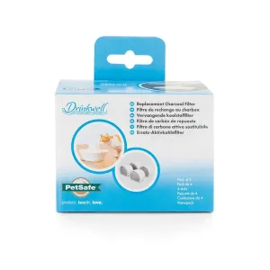 Drinkwell Replacement Charcoal Filter 4 Pack