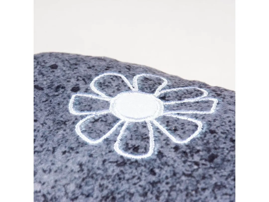 ECO Blossom kicking pillow & catnip 20x11,5x5cm grey
