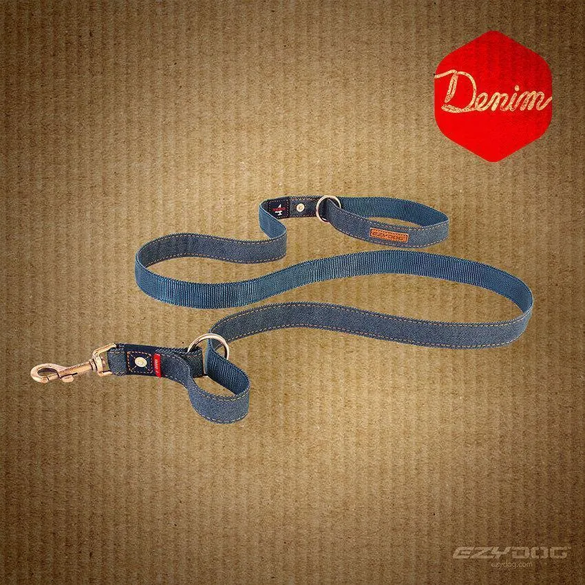 EzyDog Vario 4 Dog Lead Denim ($)($)