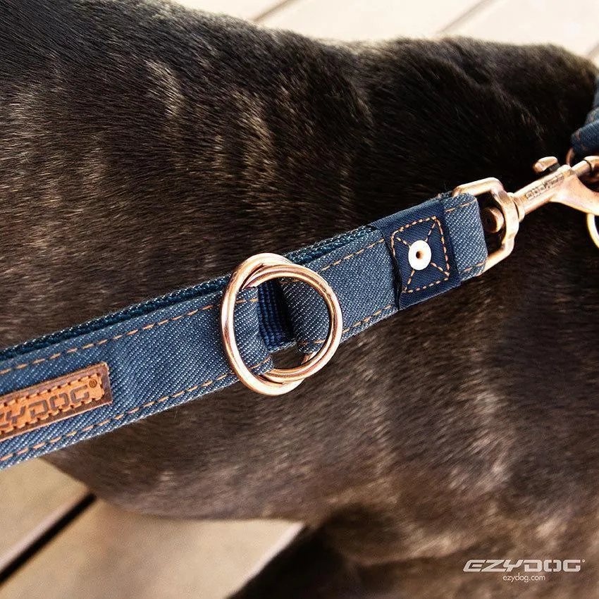 EzyDog Vario 4 Dog Lead Denim ($)($)