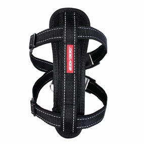 EzyDog Chest Plate Harness Black XS