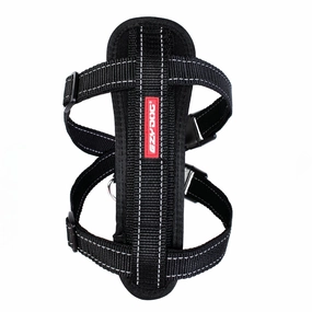 EzyDog Chestplate Dog Harness Black Medium ($)($)