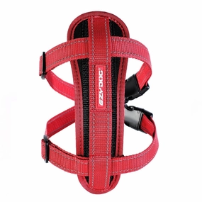 EzyDog Chestplate Dog Harness Red Large ($)($)