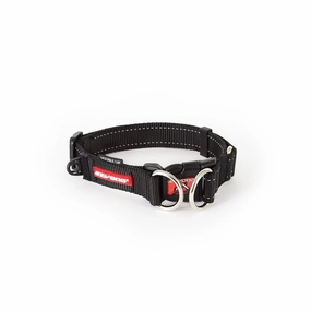 EzyDog Double Up Dog Collar Black Medium ($)($)