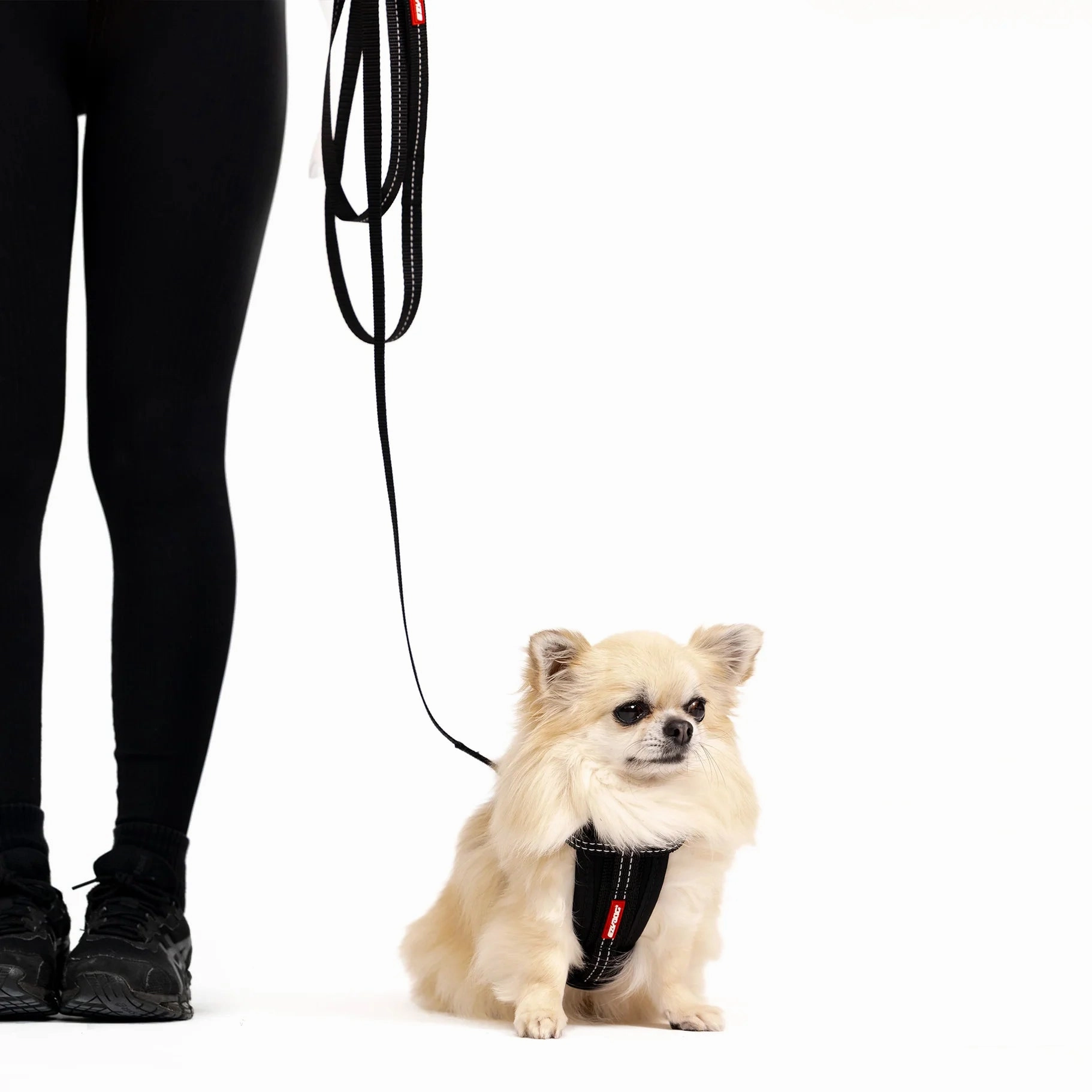 EzyDog Essential Lite Dog Lead Black 72inch ($)($)
