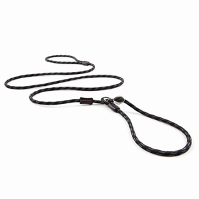 EzyDog Luca Dog Lead Black 6mm ($)($)
