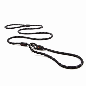 EzyDog Luca Dog Lead Black 8mm ($)($)