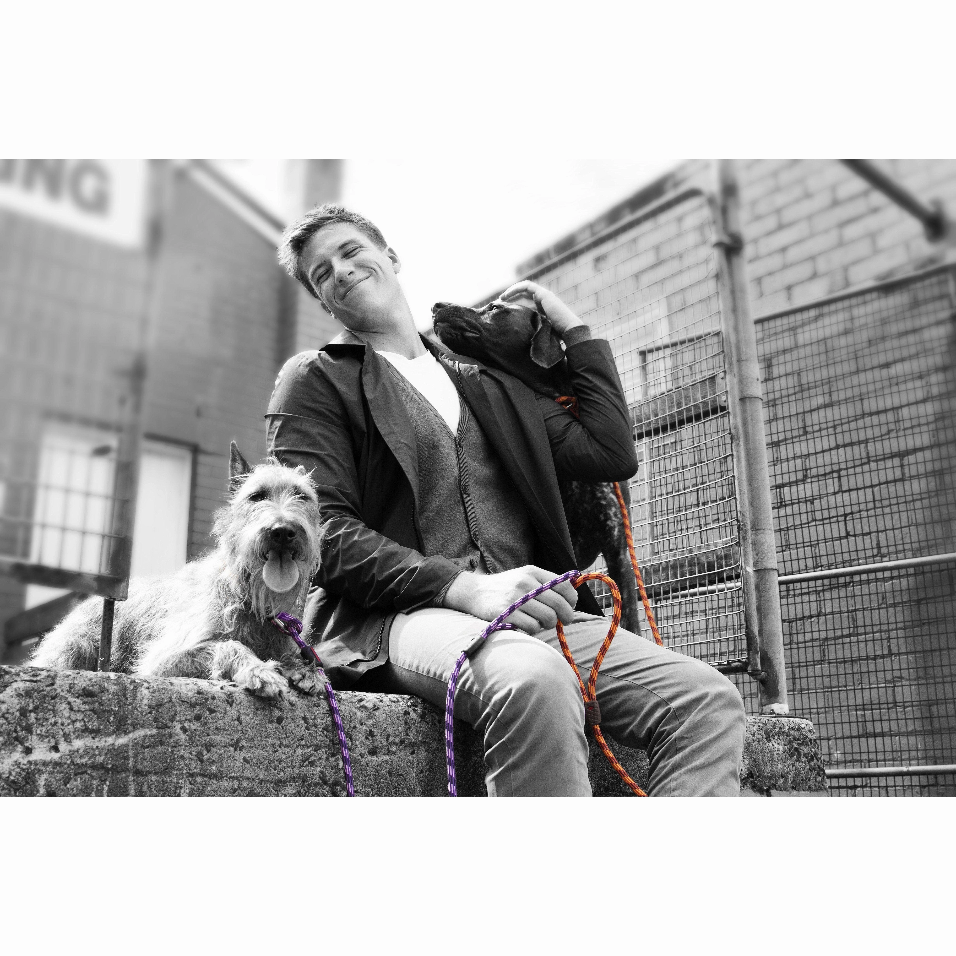 EzyDog Luca Dog Lead Red 8mm ($)($)