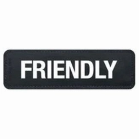 EzyDog Side Patch Label Friendly for Saddle Bags, Convert and Express Harness Large ($)($)