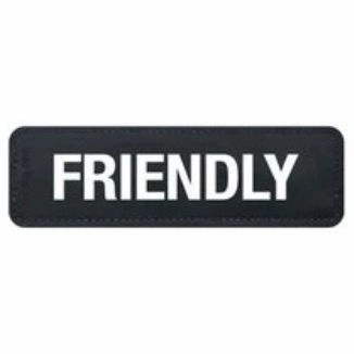 EzyDog Side Patch Label Friendly for Saddle Bags, Convert and Express Harness Small ($)($)
