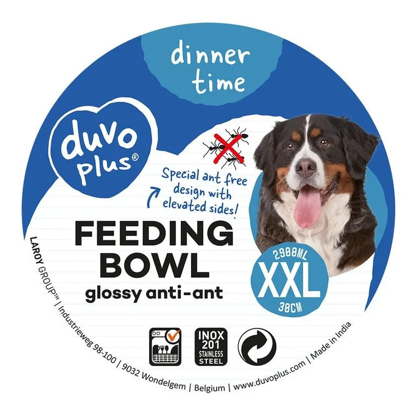 Feeding Bowl Glossy Anti-Ant Xxl - 2900Ml - 30Cm