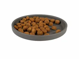 Feeding plate Stone hush 250ml - 16,3x16,3x2,5cm grey