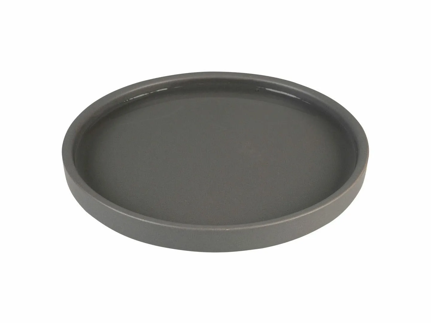 Feeding plate Stone hush 250ml - 16,3x16,3x2,5cm grey