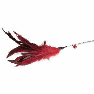 Fishing Rod With Spring For Cats
